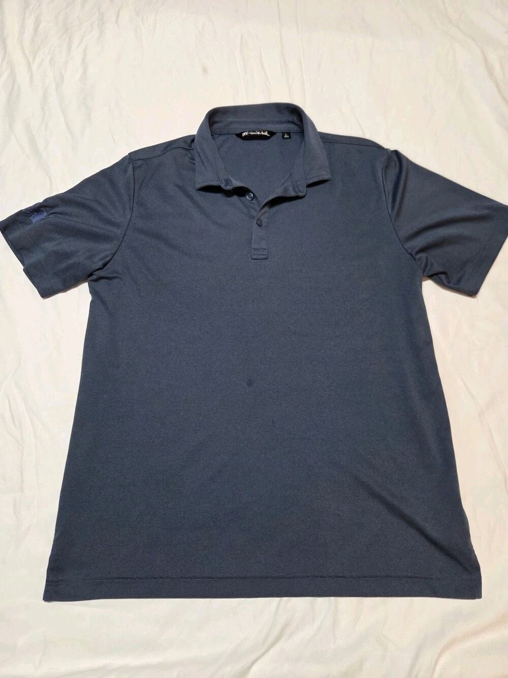 travis matthew polo large Navy Blue Short Sleeve